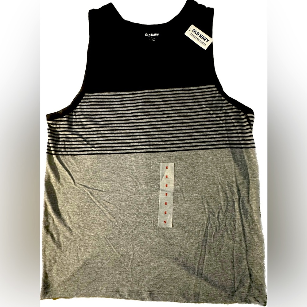 Old Navy tank top Black and Gray size small